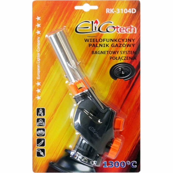 Unilight PIEZO PLYNOVÝ HOŘÁK 360 Elico RK-3104D