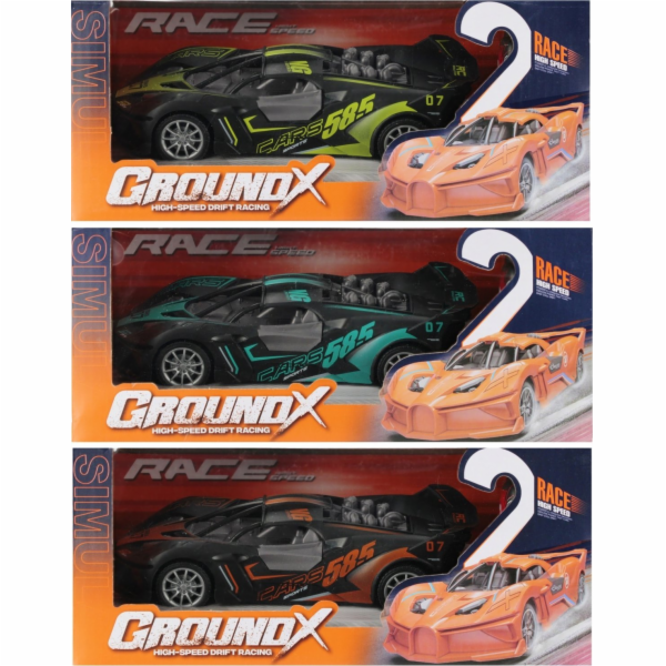 Mega Creative AUTO RACE R/C FF LAD 28X12X14 MIX3 MC WB 36/72