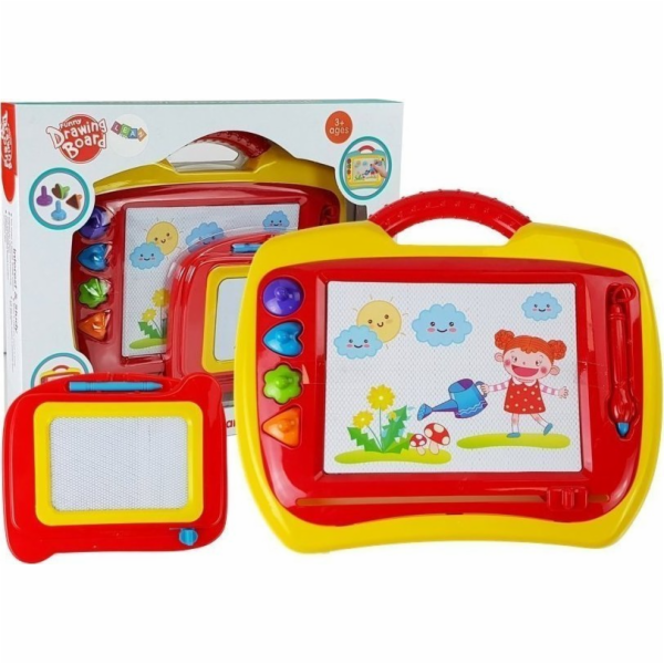 LeanToys Sada 2 inkoustových tiskáren , červenožluté hrač...