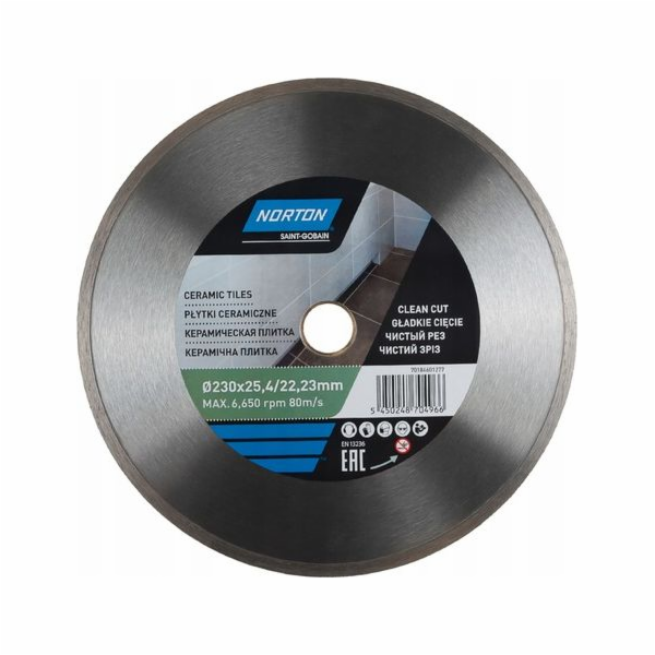 Norton Clipper Diamantový kotouč na keramiku 230x22,2 mm ...