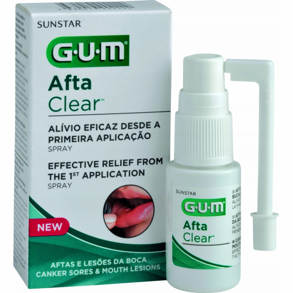 Sun Star Žvýkačka Sunstar, Afta Clear Spray 2420, 15 ml -...