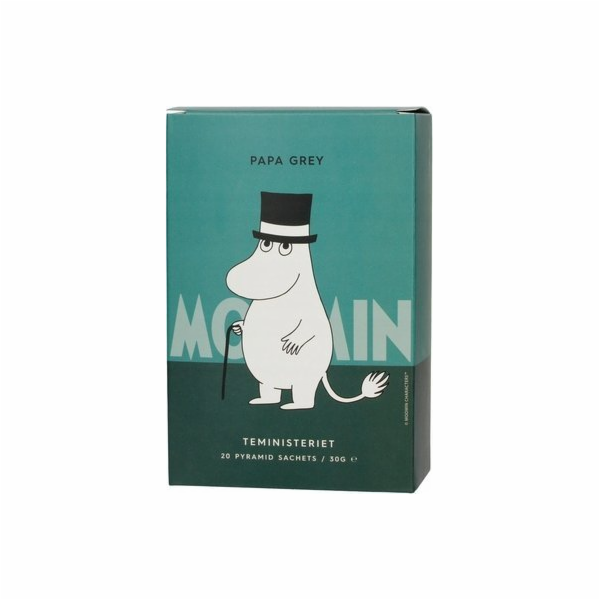 Teministeriet Moomin Papa Gray Tea 20 pyramid