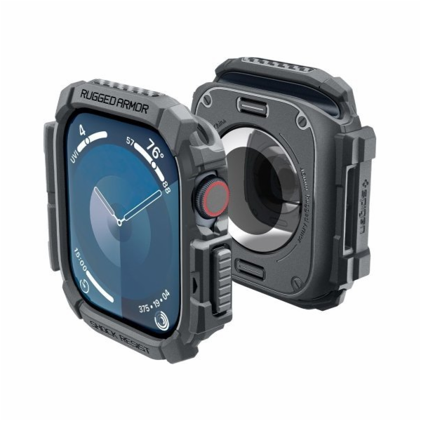 Spigen RUGGED ARMOR APPLE WATCH 10 (46 MM) TMAVĚ ŠEDÝ