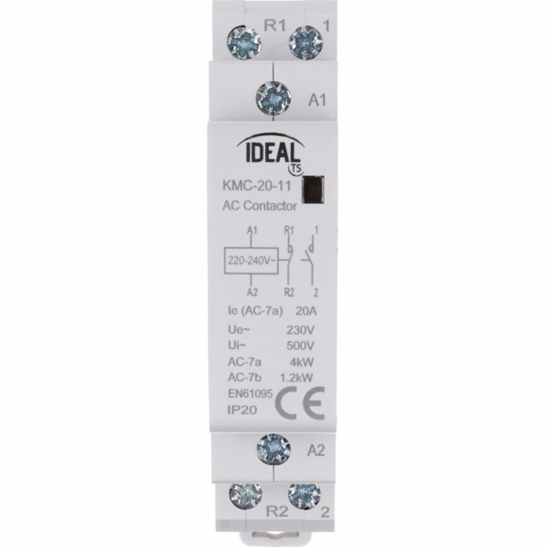 Ideal MODULÁRNÍ STYKAČ KMC-20-11 20A 230V AC IDEAL