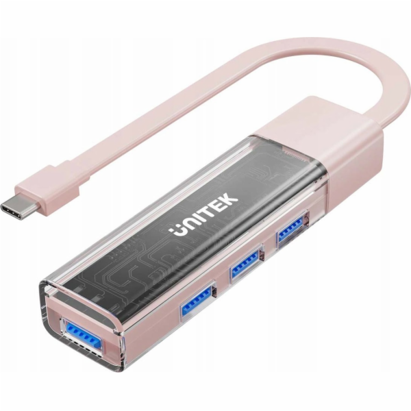 Unitek USB HUB Unitek obousměrný hub USB C/USB A 5Gbps, 4...