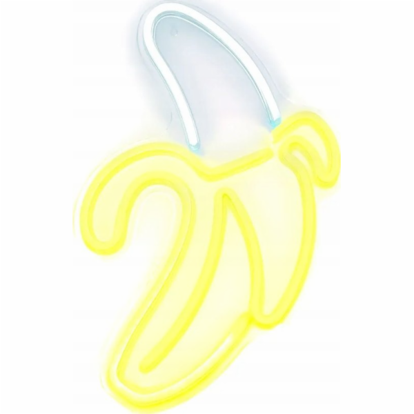 OEM neonová LED dioda na USB - banánový model