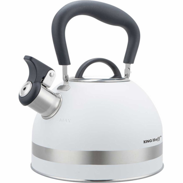 KingHoff Konvice 1,8 l s píšťalkou KINGHOFF KH-1852 bílá