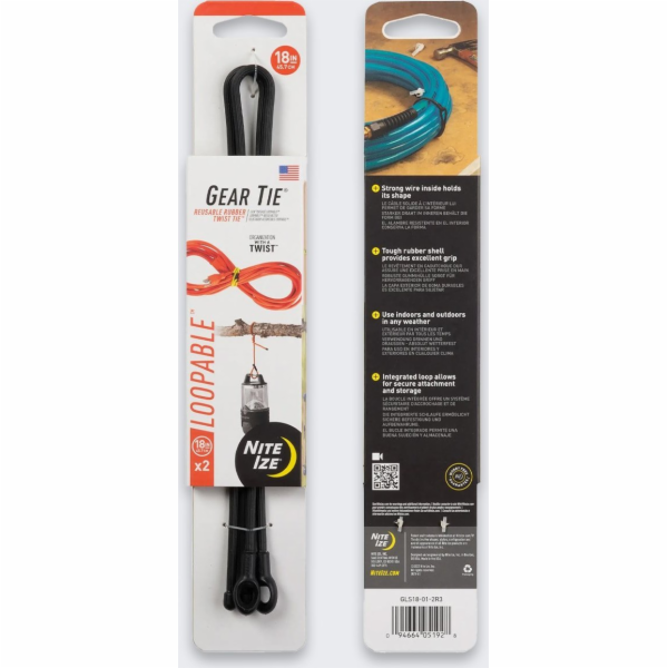 Nite Ize Organizér na vybavení Elastic Gear Tie, 6 ks, 2 ...