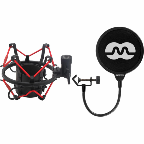 Mozos Antivibrační koš Mozos 48-54MM (SHM2-RED) + pop fil...
