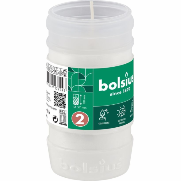 Náplň Bolsius Gravelight RP2, 45 h, 142 g, 57x110 mm, do ...