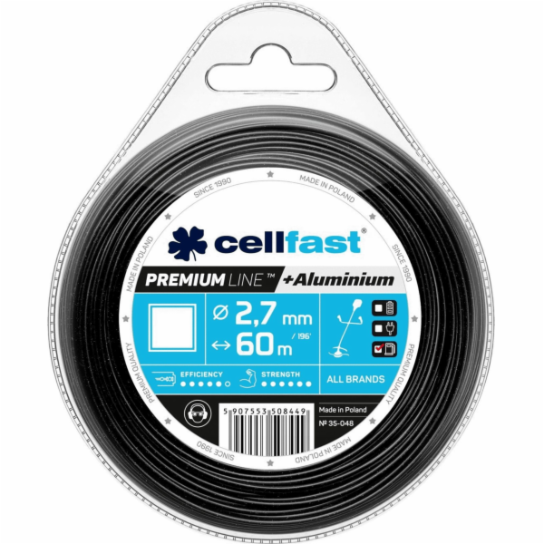 CELLFAST Řezací struna premium 2,7 mm 60 m čtverečních (3...