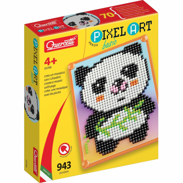 Quercetti PIXEL ART ZÁKLADNÍ PANDA