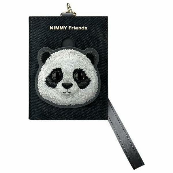 iLike Peněženka Nimmy Card černá/černá Big Eyed Pet 2.0 Cat