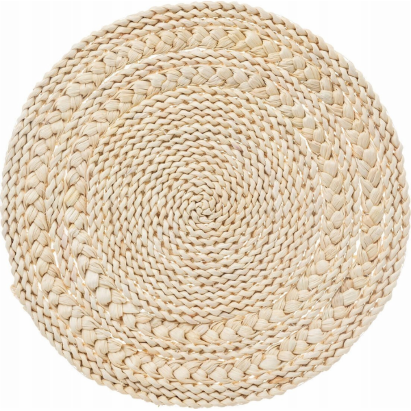 Secret de Gourmet SOLEYA pletený prostírání na stůl, O 38 cm