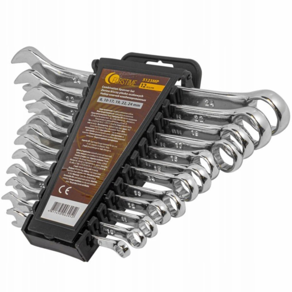 ExtraLink Sada 12 otevřených klíčů (6-22 mm)