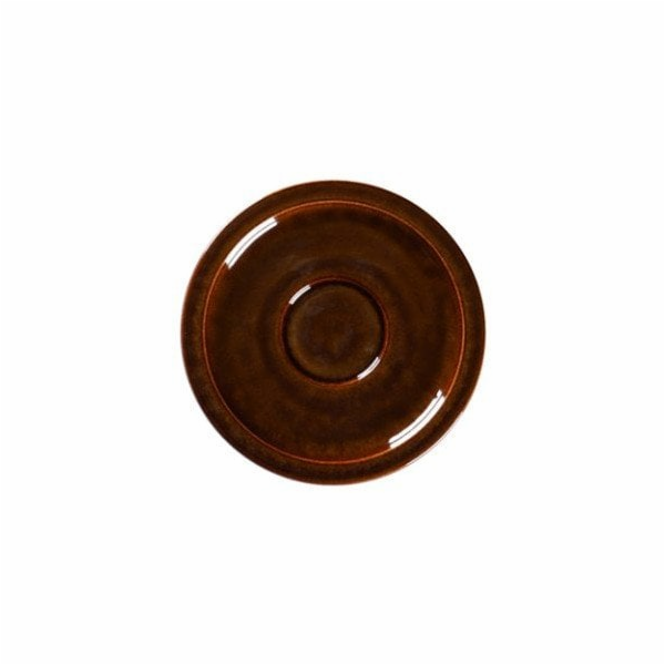 RAK STONE Podšálek na espresso 13 cm jantarový