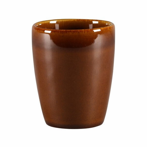 RAK KAMENOVÝ hrnek bez ucha 230 ml, jantarový