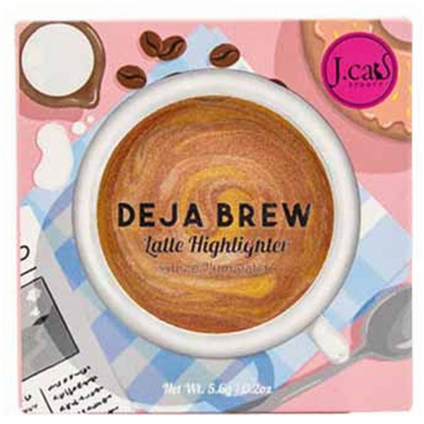 Joko J.CAT BEAUTY_Deja Brew Latte Highlighter krémový roz...