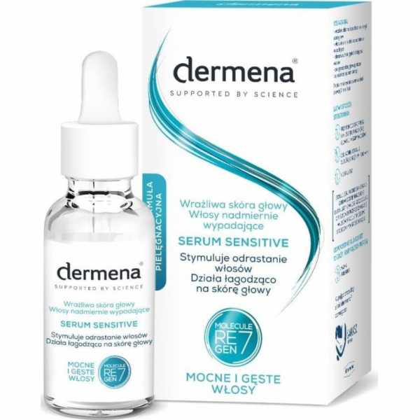 Dermena Supported By Science Sensitive Serum pro regenera...