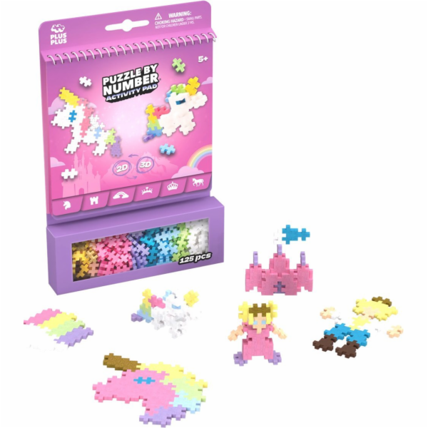 Plus Plus PLUS-PLUS PUZZLE PODLE ČÍSEL AKTIVITA POHÁDKOVÝ...