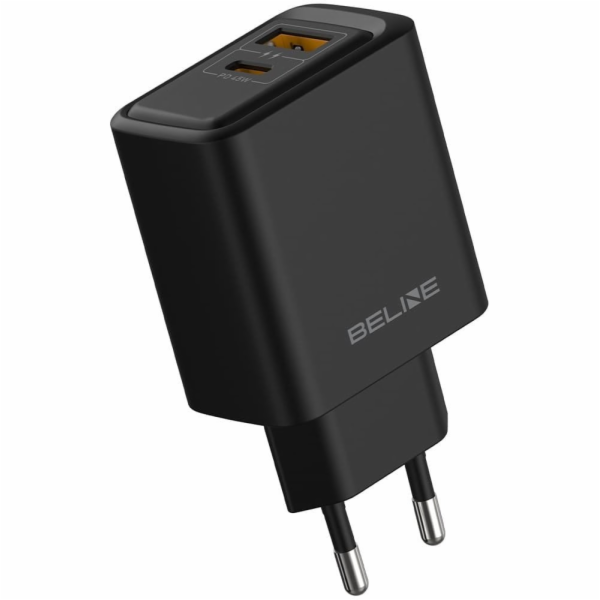 Beline Nabíječka 45W GaN USB-A/USB-C BLN2CB45 černá