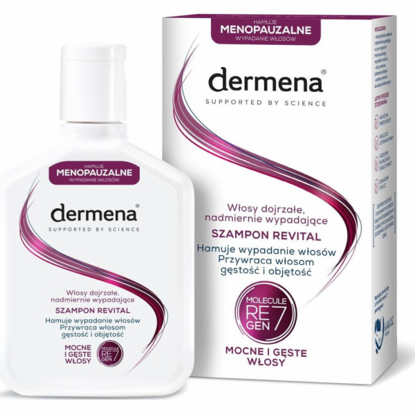 Dermena Revital hydratační a regenerační šampon pro zralé...