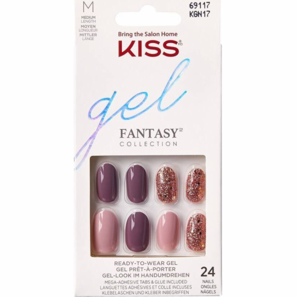 Kiss Umělé nehty KISS Gelové nehty - bez tlaku KGN17