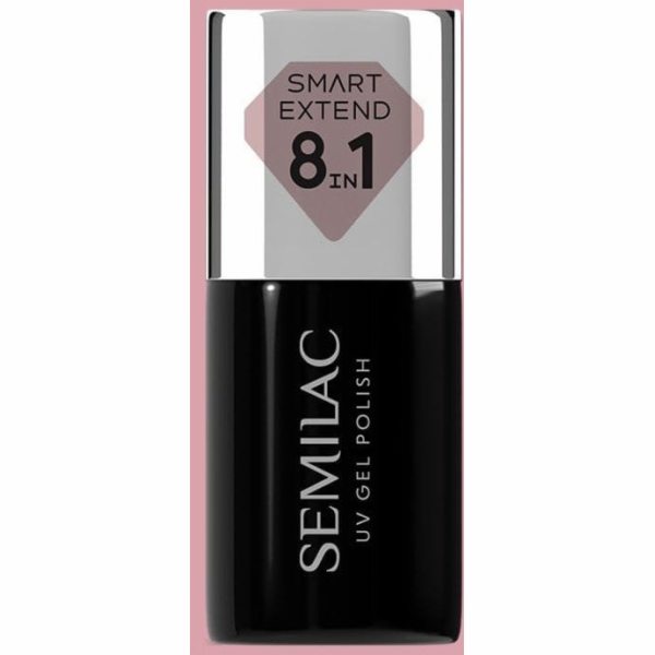 Semilac Smart Extend hybridní lak na nehty Nude Rose č. 8...