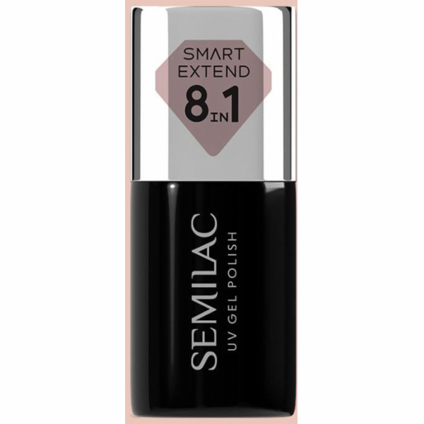 Semilac Smart Extend hybridní lak na nehty světle nude č....