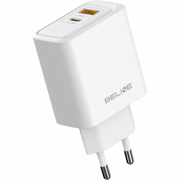 Beline Nabíječka 45W GaN USB-A/USB-C BLN2CW45 bílá