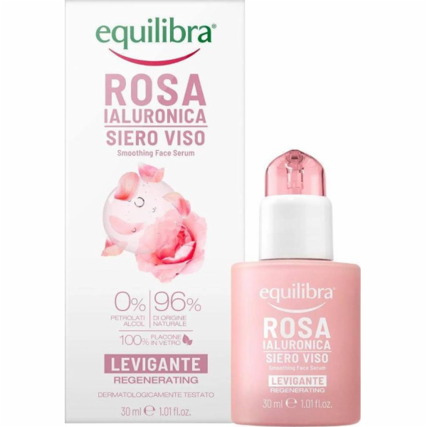 Equilibra Vyhlazující sérum Rosa s kyselinou hyaluronovou...