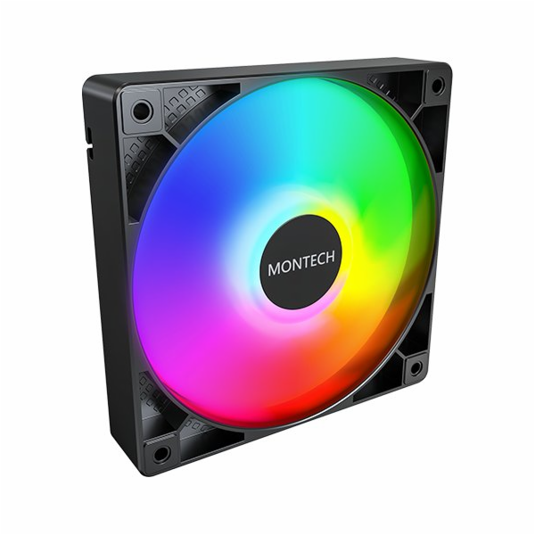 Montech GF120 PWM ARGB ventilátor - 120mm černý