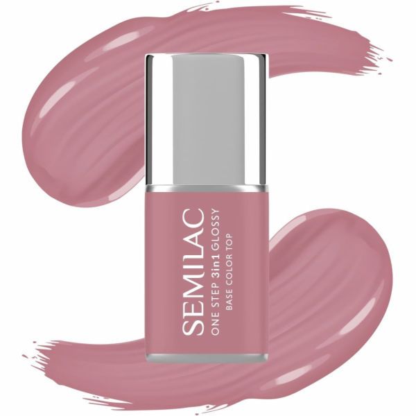 Semilac One Step Glossy 3v1 hybridní lak na nehty S201 Ea...