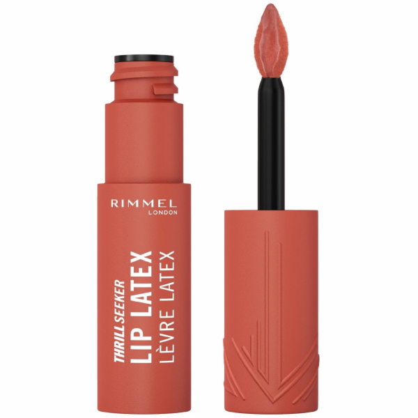 Rimmel Thrill Seeker Lip Latex rtěnka 200 Just Peachy 6 ml