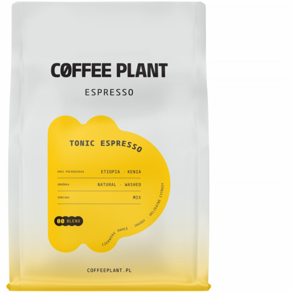 Coffee Plant - kávová zrna Tonic Espresso Blend 250 g