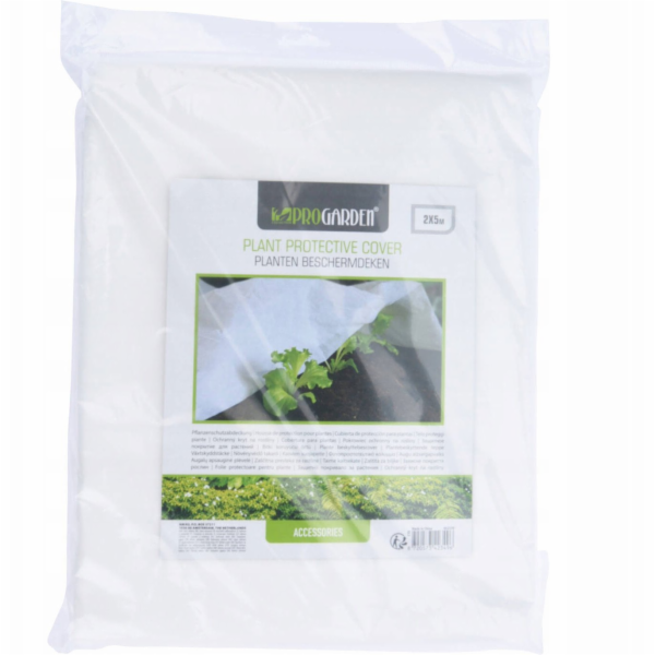 ProGarden Bílá agrotextilie, 2 x 5 m