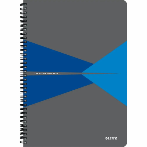 Leitz Zápisník Office Card A4 modrý kostkovaný