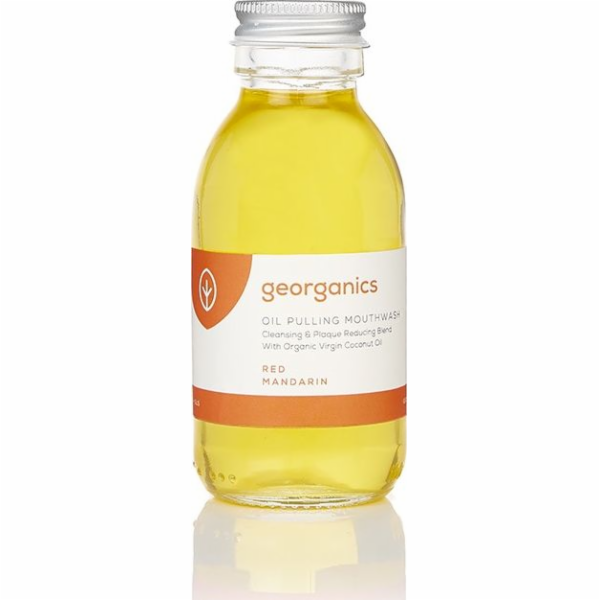 Georganics Ústní voda s olejem z červené mandarinky 100ml