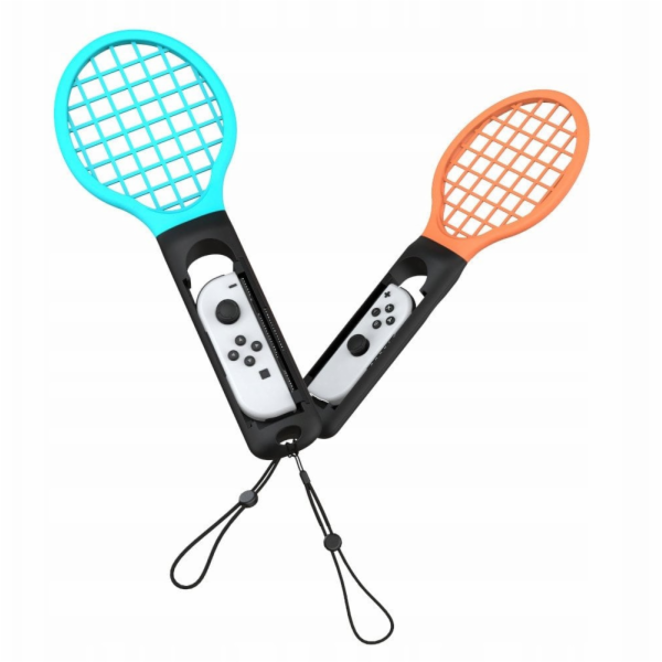 Yaxo Joy-Con grip TENNIS PRO SET pro NS/NS2 Inferno oranž...