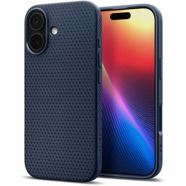 Spigen Kryt Liquid Air pro iPhone 17 - modrý