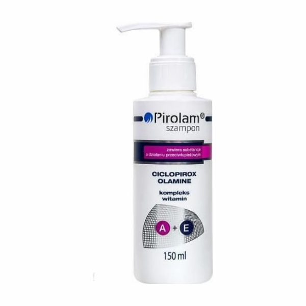 Polpharma Pirolam Šampon proti lupům Vitamin A+E 150ml