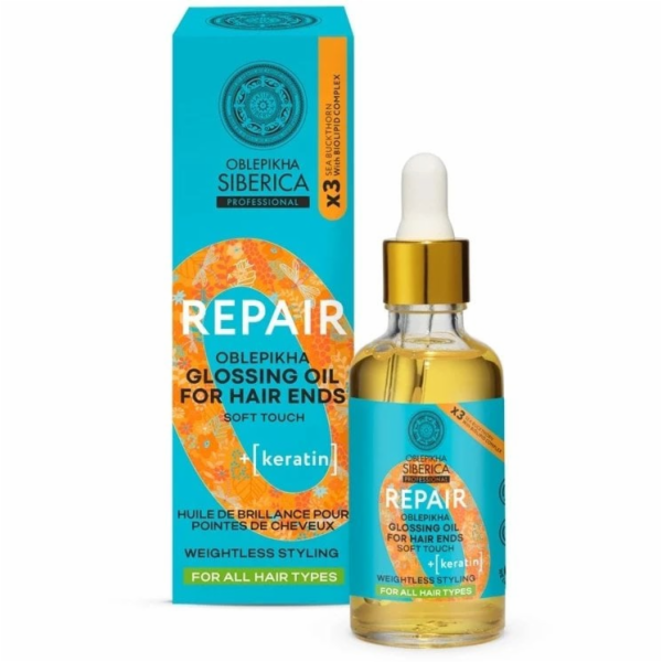 SIBERICA PROFESSIONAL _Oblepikha Repair Glossing Oil pro ...