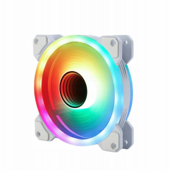 Gelid Ventilátor Stella Infinity White ARGB 120mm (FN-STE...