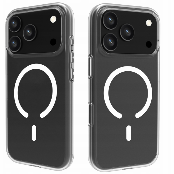 Roobix Pouzdro Clarion MagSafe pro iPhone 17 Pro - průhledné