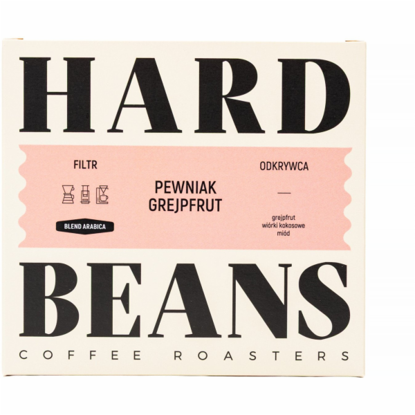 Hard Beans Coffee Kávová zrna Hard Beans Sure Grapefruit ...