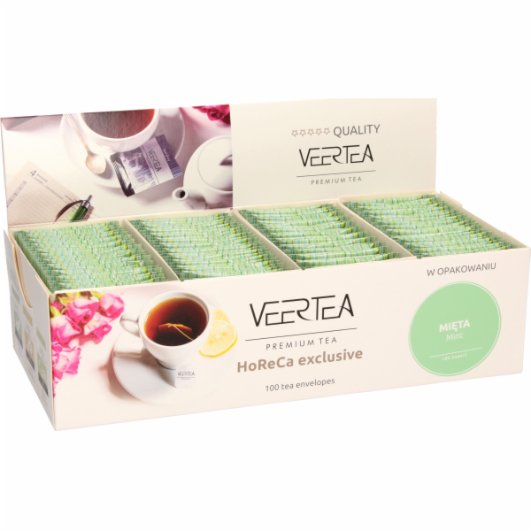 VEERTEA PREMIUM 100 sáčků MÁTOVÝ ČAJ 2g