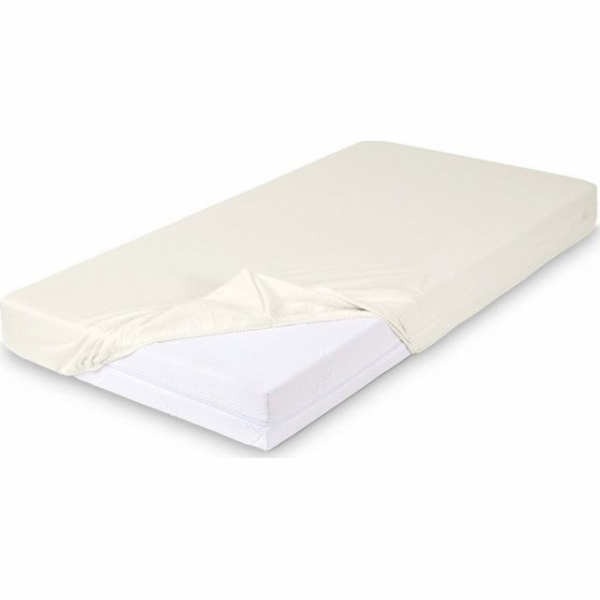 Multitex Bambusové prostěradlo krémové, bambusové 60x120