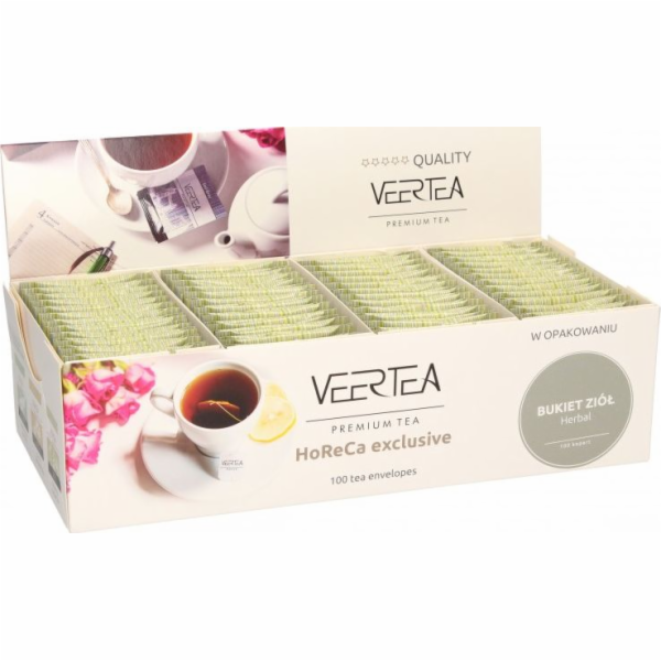 VEERTEA PREMIUM 100 sáčků BYLINNÝ ČAJ 2g