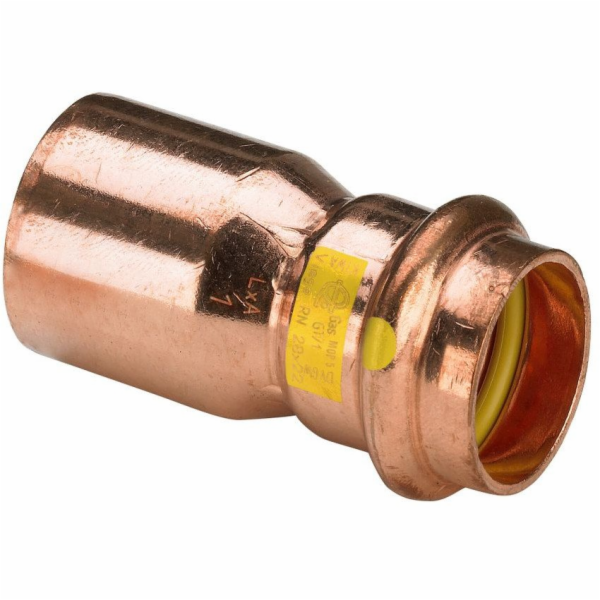 Viega Redukce Z Sc 42 x 22 měď / (plyn) lesklá Trubková s...