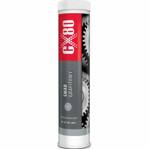 CX80 GRAFITOVÝ MAZACÍ PATRON PROTI UDÍRÁNÍ 400G